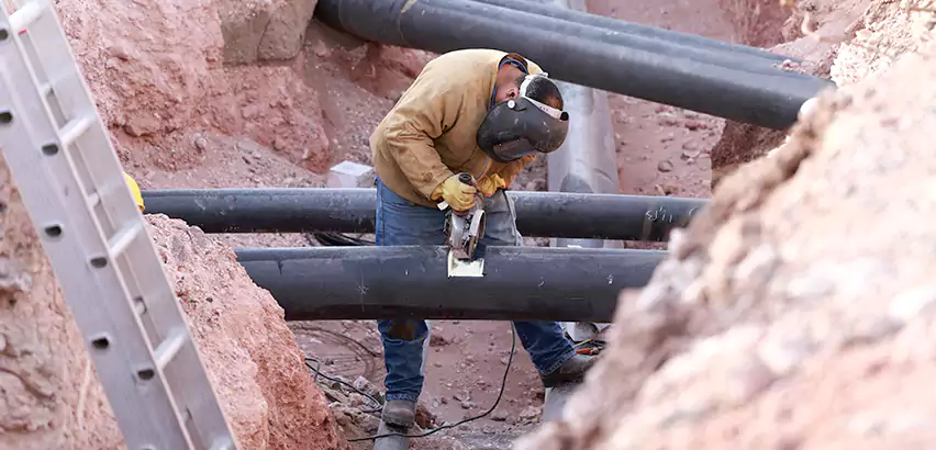 Cast Iron Sewer Pipe Replacement in Mountain Brook