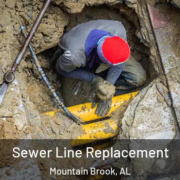  Sewer Line Replacement Mountain Brook, AL